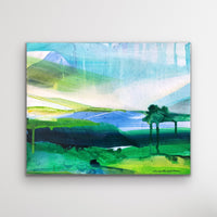Summer Stain <br>27.9x35.6x2 cm<br>14”x14”x0.8”