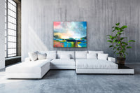 Rays-Of-Light <br>91.4x121.9x3.8 cm<br>36”x48”x1.5"