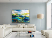 Connecting The Dots <br>91.4x121.9x3.8 cm<br>36”x48”x1.5"