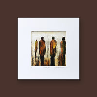 Come Now<br>14x14 cm, 25x25 cm with mat<br>5.5”x5.5”, 9.8`’x9.8” with mat