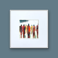 What Are You Waiting For <br>14x14 cm, 25x25 cm with mat<br>5.5”x5.5”, 9.8`’x9.8” with mat