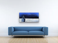 L’homme et le chien <br>61x122x2 cm<br>24”x48”x0.8”