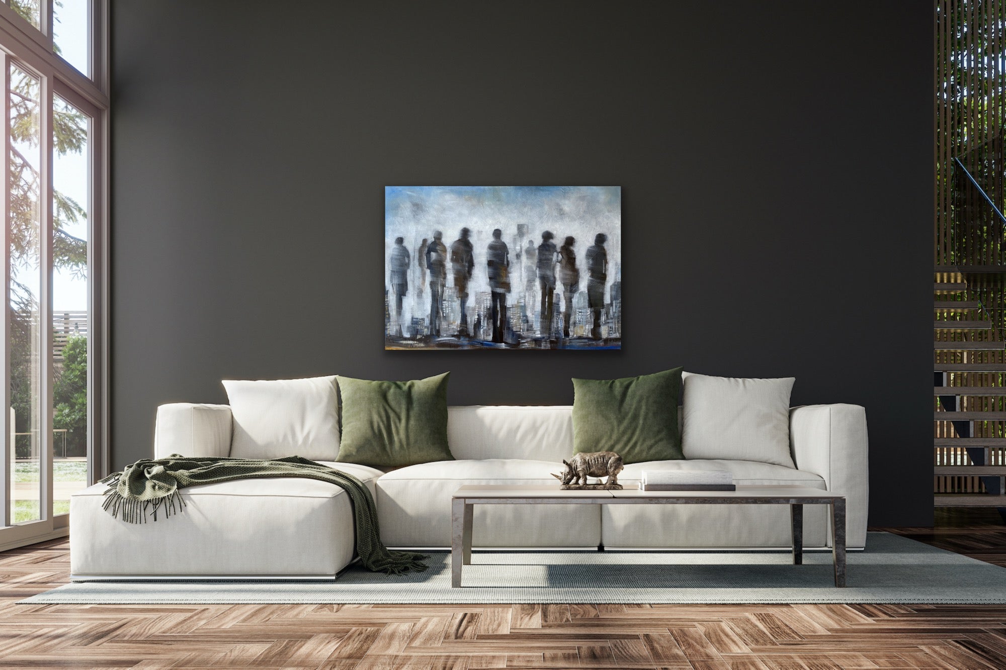 When The Wind Blows <br>70x100x3.8 cm<br>27.6”x39.4”x1.5”