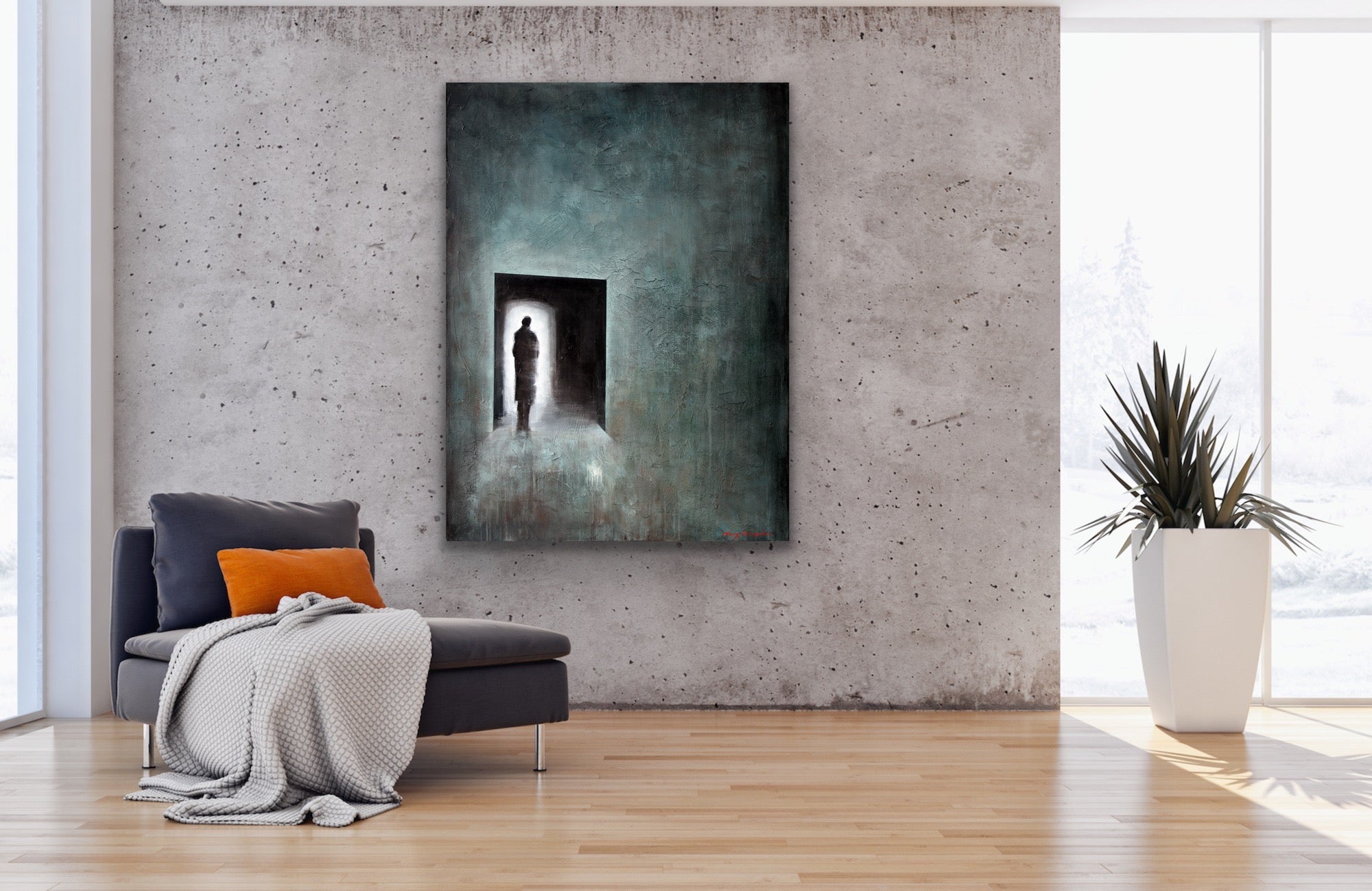 Ouverture <br>121.9x91.4x4 cm<br>48”x36”x1.6”