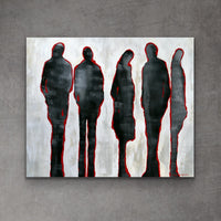 Inhabiting <br>76.2x91.4x3.8 cm<br>30”x36”x1.5”