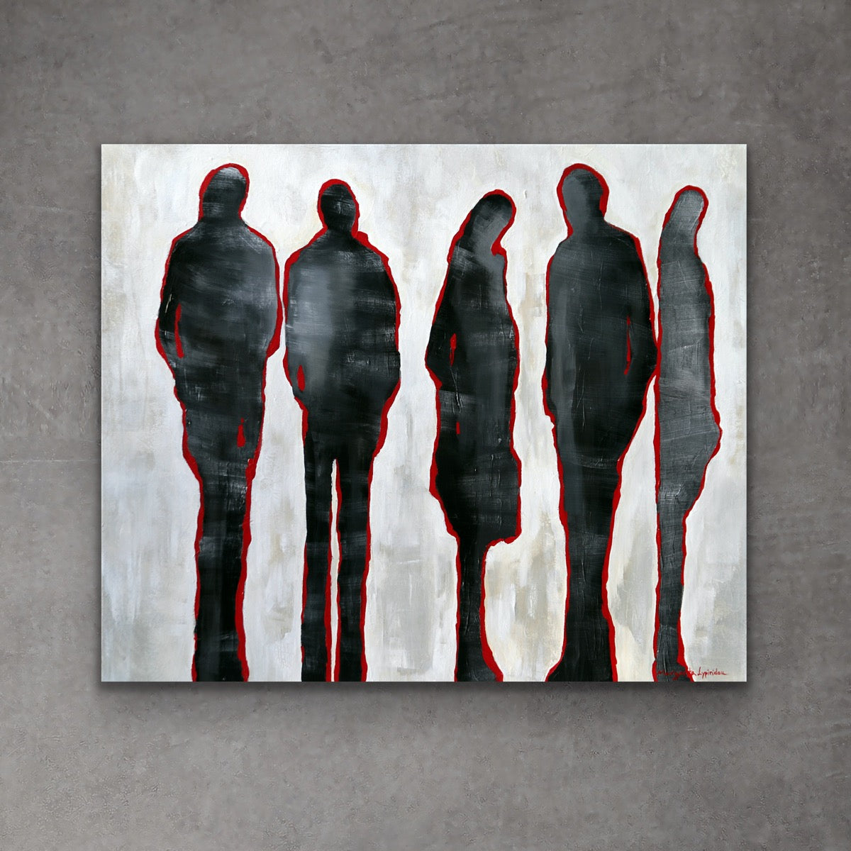 Inhabiting <br>76.2x91.4x3.8 cm<br>30”x36”x1.5”