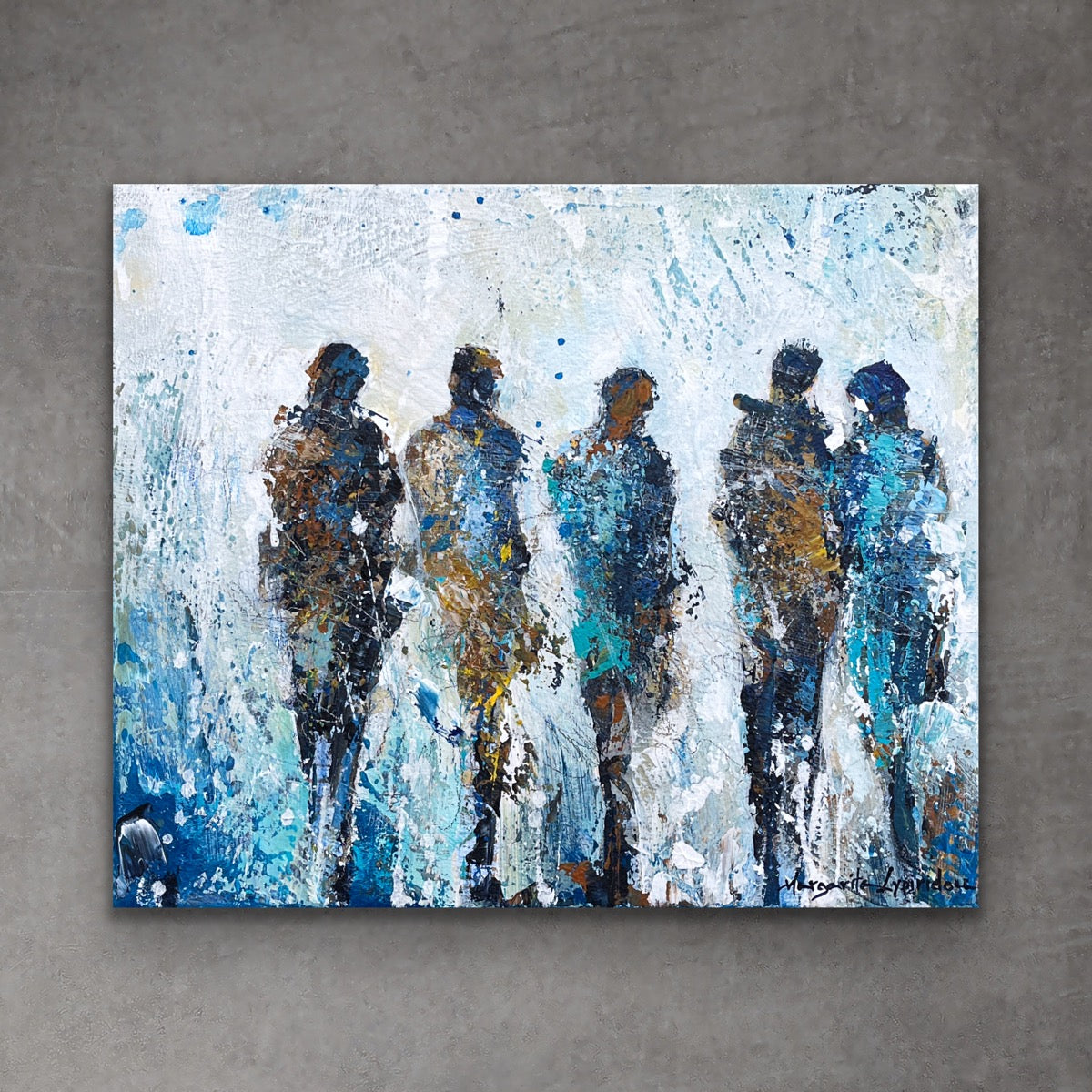 Tiny Gestures <br>25.4x30.5x2 cm<br>10”x12”x0.8"