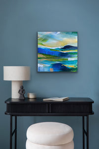 Love At First Sight <br>60.9x60.9x3.8 cm<br>24”x24"x1.5"