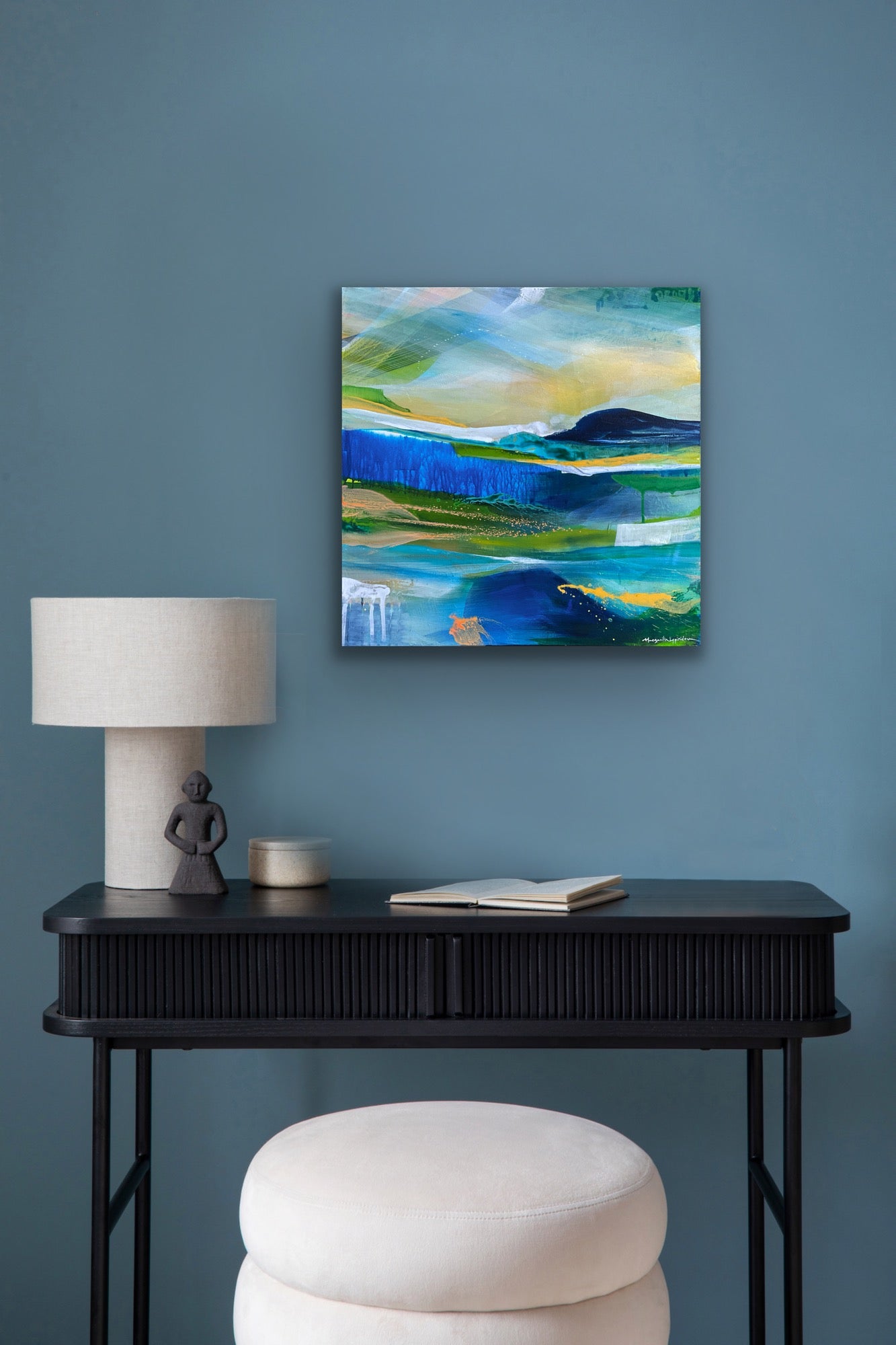 Love At First Sight <br>60.9x60.9x3.8 cm<br>24”x24"x1.5"