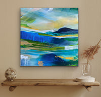 Love At First Sight <br>60.9x60.9x3.8 cm<br>24”x24"x1.5"
