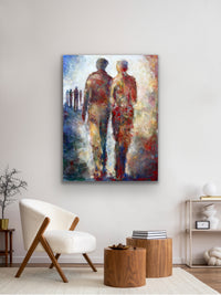 Looking Ahead <br>121.9x91.4x4 cm<br>48”x36”x1.6”