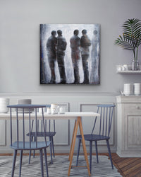 La tendresse <br>101.6x101.6x3.8 cm<br>40"x40"x1.5"