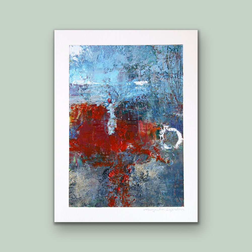 The Circle <br>30.5x22.9x2.5 cm<br>12”x9”x1”