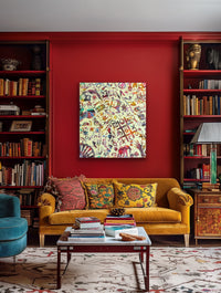 The Elephant In The Room <br>110x125x2.5 cm<br>43.3"x49.2"x1"