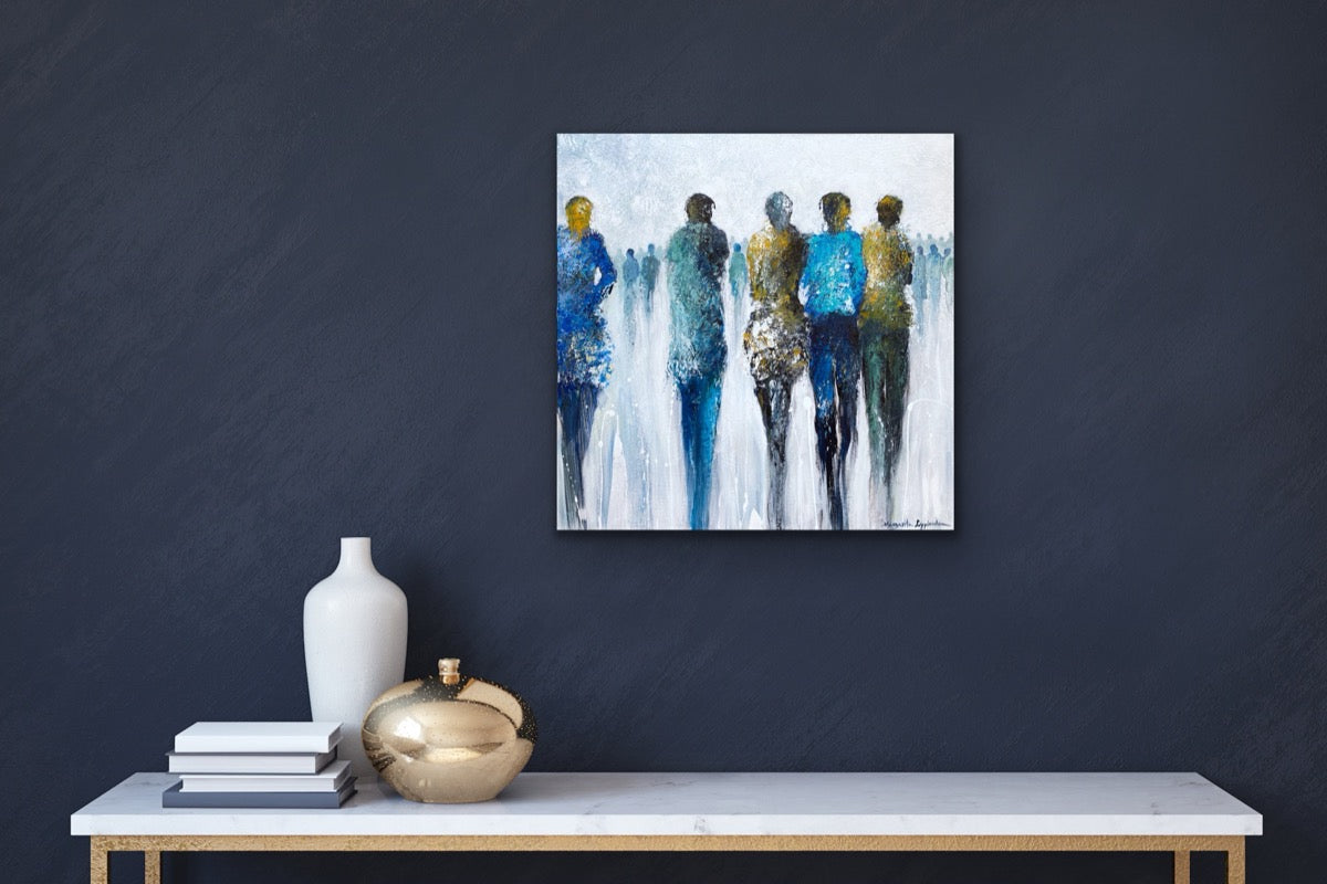 Some For The Road <br>40x40x3 cm<br>15.7”x15.7”x1.2"