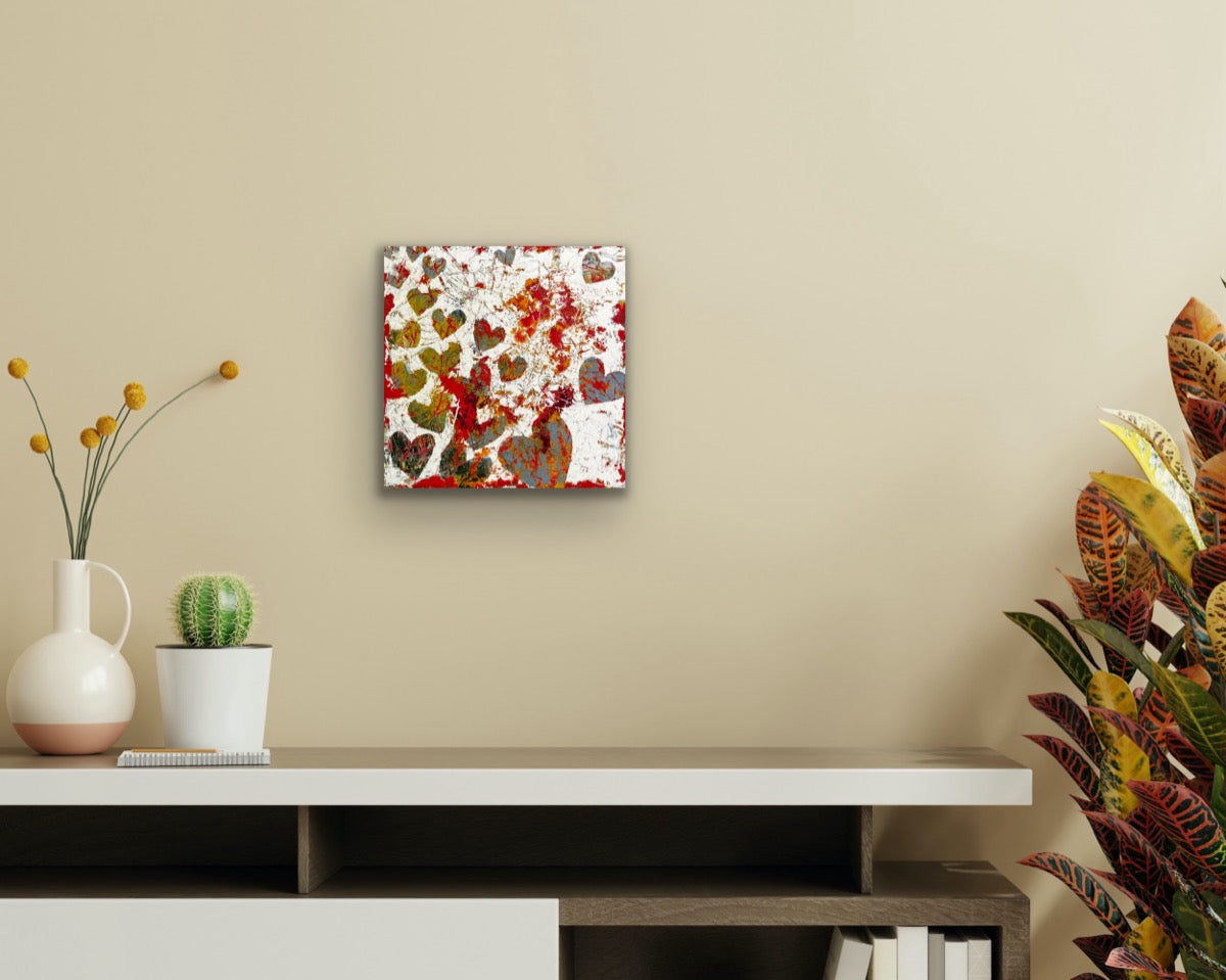 Coctail Of Love <br>30x30x2.5 cm<br>11.8"x11.8"x1"