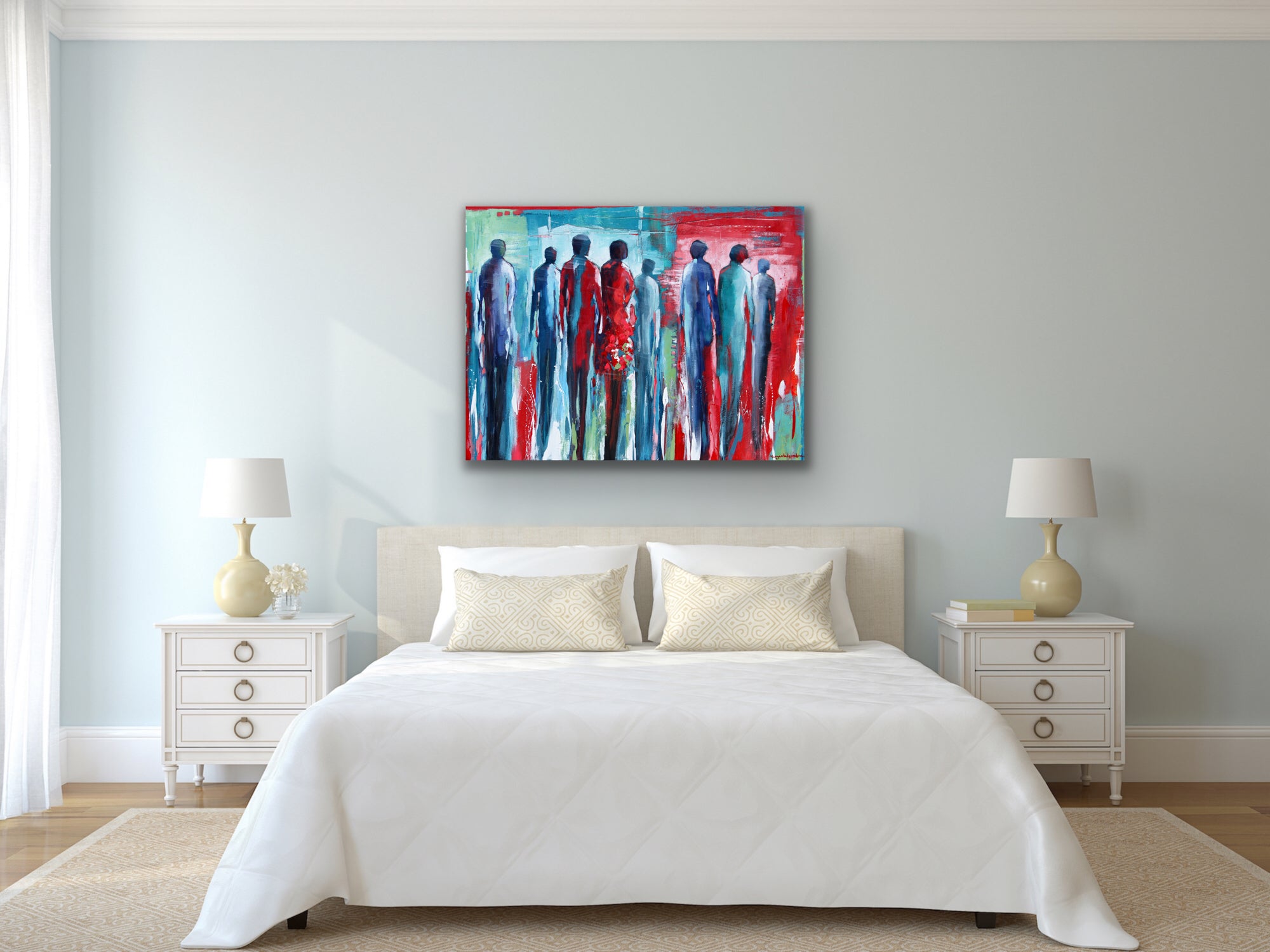 Fugacious Moments <br>91.4x121.9x4 cm<br>36”x48”x1.6”