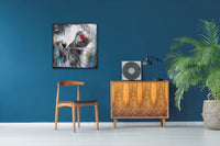 Act Of Balance <br>45.7x45.7x3.8 cm<br>18”x18”x1.5”