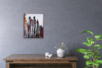 On depart <br>50.8x40.6x1.9 cm<br>20”x16”x0.75”