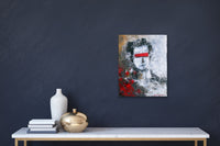 L’ écrivain <br>50.8x40.6x1.9 cm<br>20”x16”x0.75”