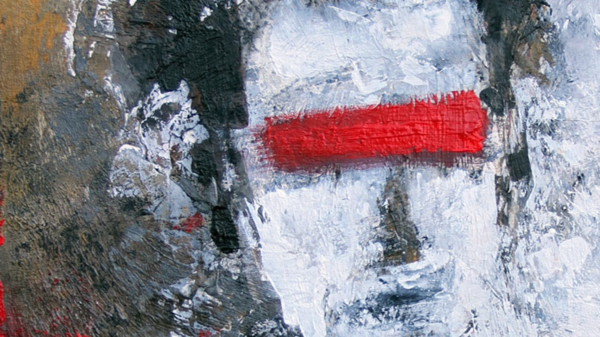 L’ écrivain <br>50.8x40.6x1.9 cm<br>20”x16”x0.75”