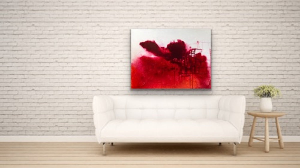 Viral Speed <br>91.4x121.9x3.8 cm<br>36”x48”x1.5"