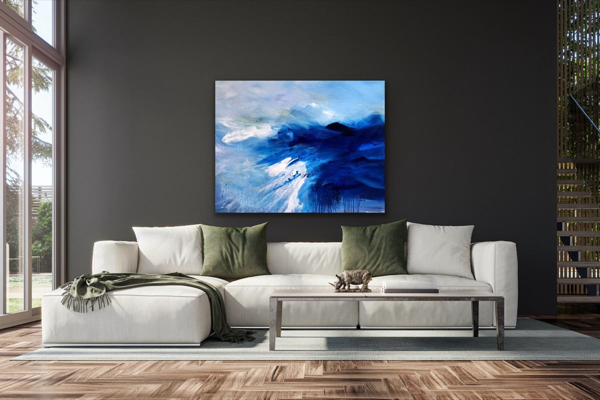 Instant Feeling <br>91.4x121.9x3.8 cm<br>36”x48”x1.5"
