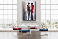 Intimate Talk <br>152.4x101.6x4 cm<br>60”x40”x1.6”