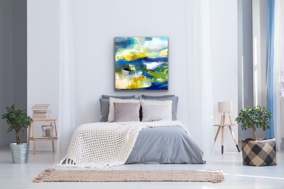 If The Dream Came True <br>101.6x101.6x3 cm<br>40”x40”x1.2”
