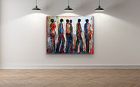 Across The Universe <br>122x152.4x3.8 cm<br>48”x60”x1.5"
