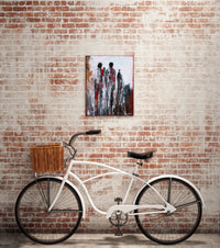On depart <br>50.8x40.6x1.9 cm<br>20”x16”x0.75”