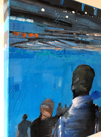 Un spectacle <br>30.5x91.4x3.8 cm<br>12”x36”x1.5”