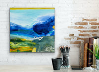 Sudden Wave <br>46x46x2 cm<br>18.1”x18.1”x0.8”