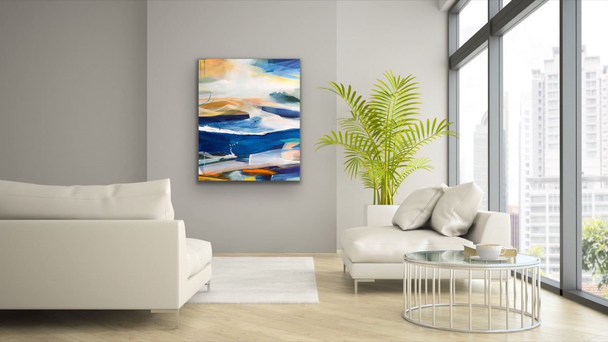 Entourage <br>91.4x76.2x3.8 cm<br>36”x30”x1.5”
