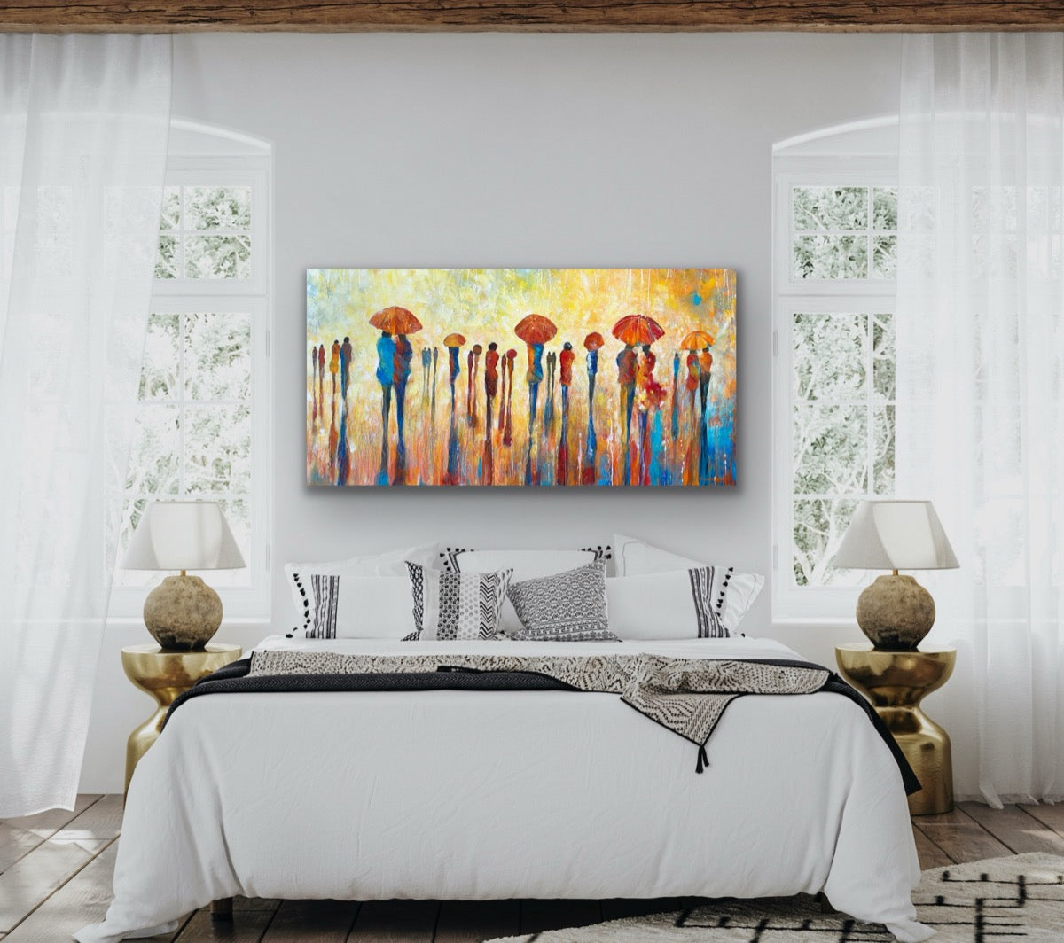 Pouring Light <br>80x160x3 cm<br>31.5”x63”x1.2"