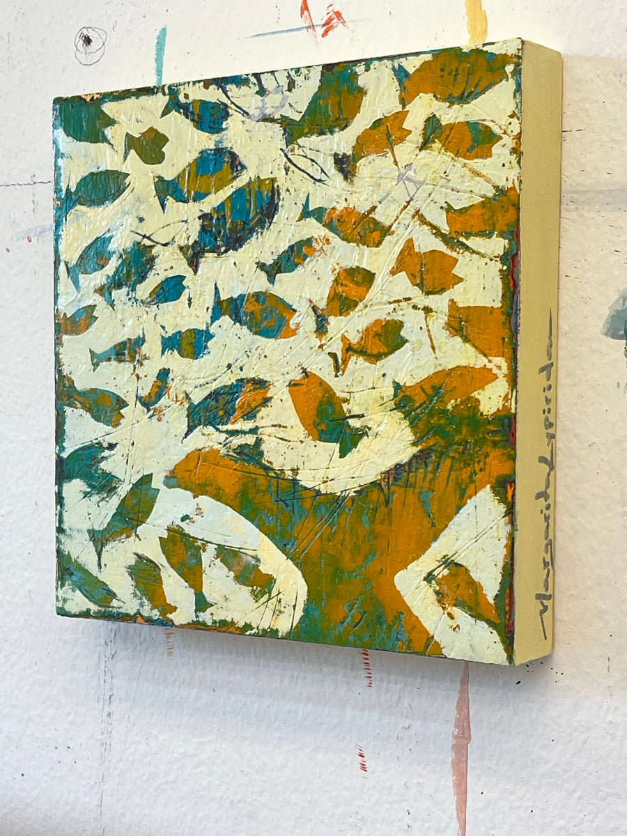 The Visitor <br>15.5x15.5x2.5 cm<br>6.1”x6.1”x1”