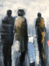 City Dwellers <br>61x76.2x3.8 cm<br>24”x30”x1.5”