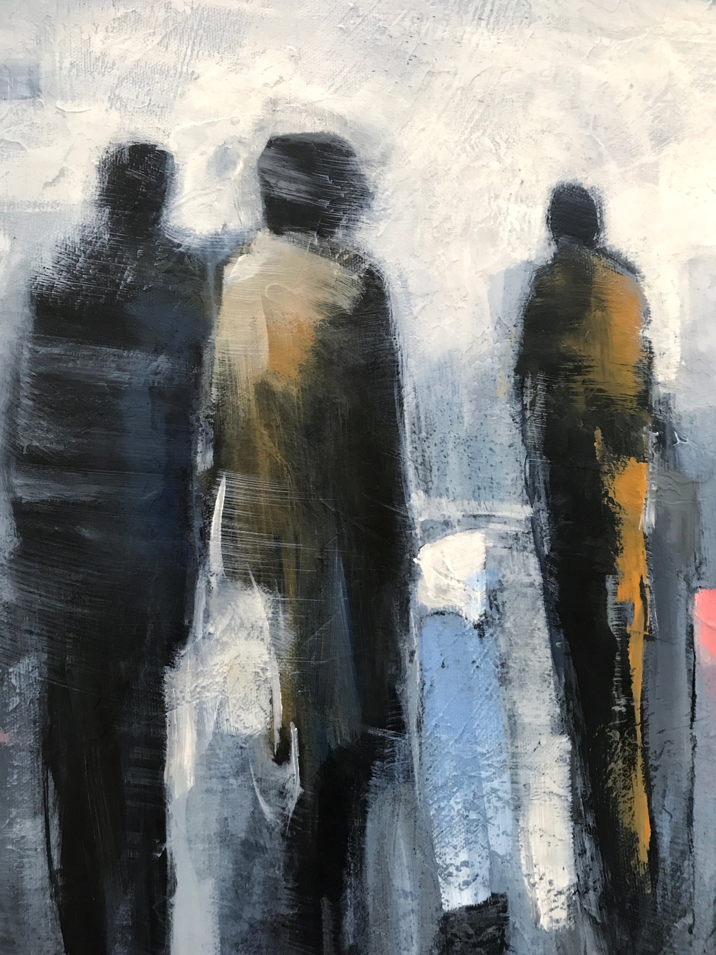 City Dwellers <br>61x76.2x3.8 cm<br>24”x30”x1.5”