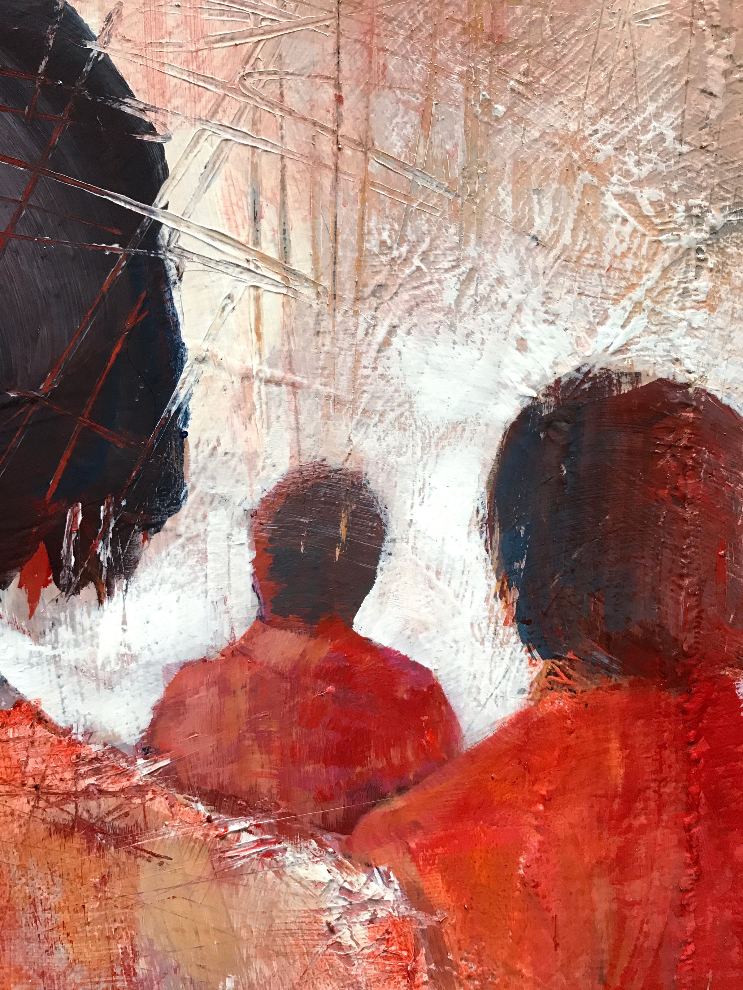 Dit mois une histoire <br>61x61x4 cm<br>24”x24”x1.6”