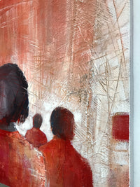Dit mois une histoire <br>61x61x4 cm<br>24”x24”x1.6”