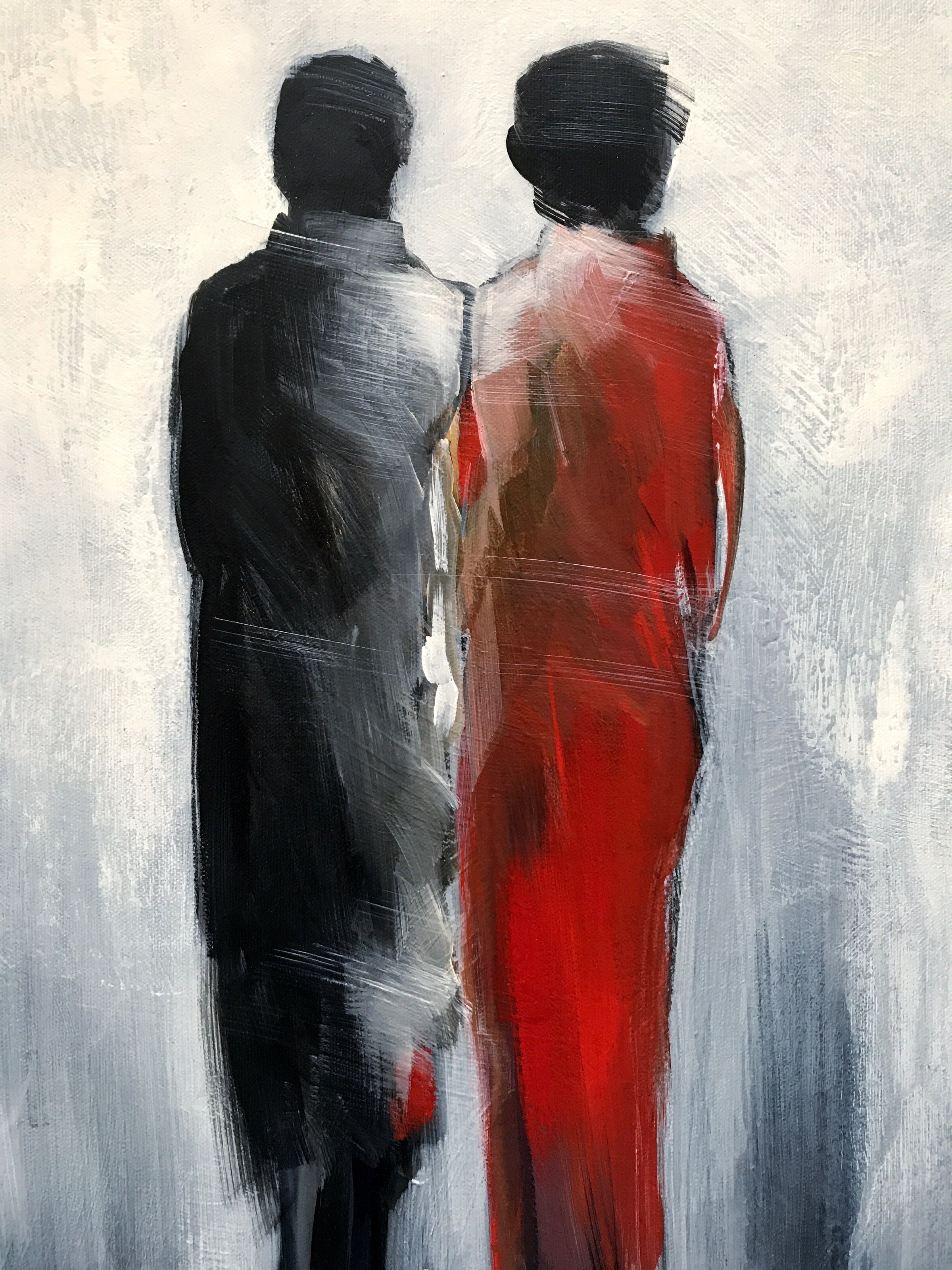 Intimate Talk <br>152.4x101.6x4 cm<br>60”x40”x1.6”