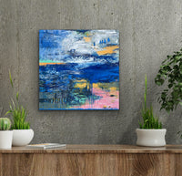 Ocean Breeze <br>40x40x3 cm<br>15.7”x15.7”x1.2”