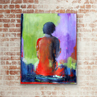 Dillema <br>76.2x61x4 cm<br>30”x24”x1.6”