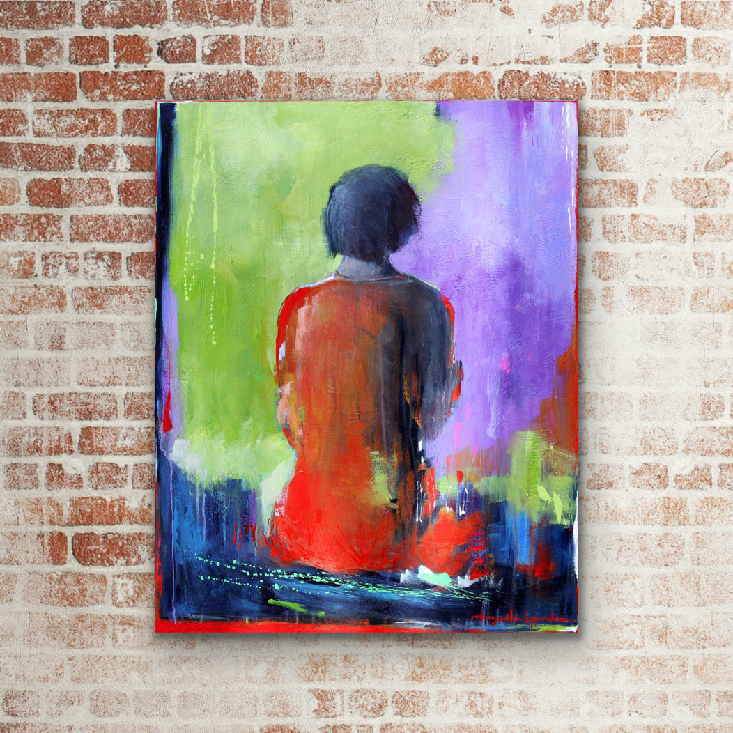 Dillema <br>76.2x61x4 cm<br>30”x24”x1.6”