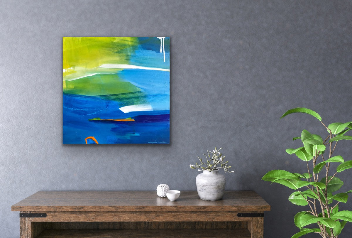 Daydream <br>50.8x50.8x3.8 cm<br>20”x20”x1.5"