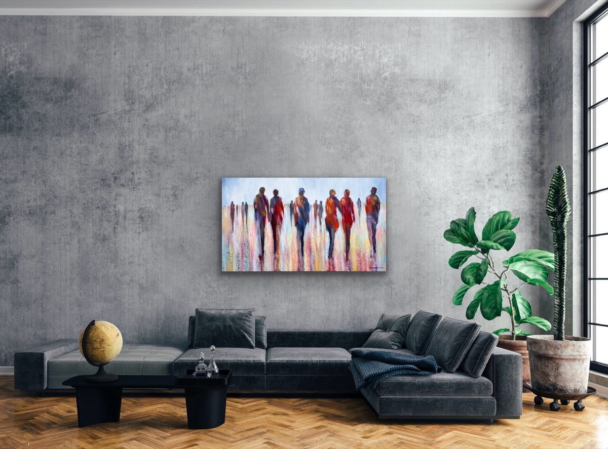 Colours Of The Wind <br>80x140x3 cm<br>31.5”x58.7”x1.2”