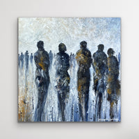 Here And Now <br>50x50x3.5 cm<br>23.6”x23.6”x1.4"