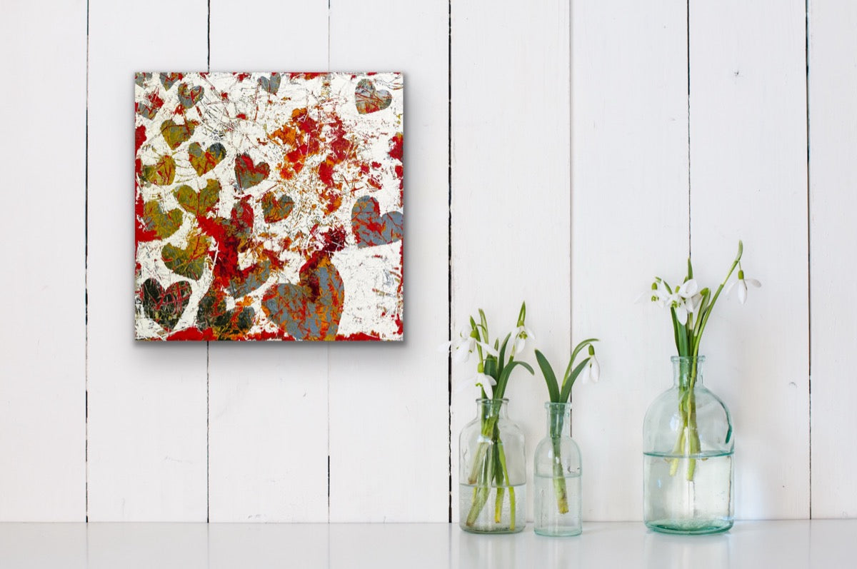 Coctail Of Love <br>30x30x2.5 cm<br>11.8"x11.8"x1"