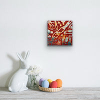 Joy Regained <br>15.5x15.5x2.5 cm<br>6.1”x6.1”x1”