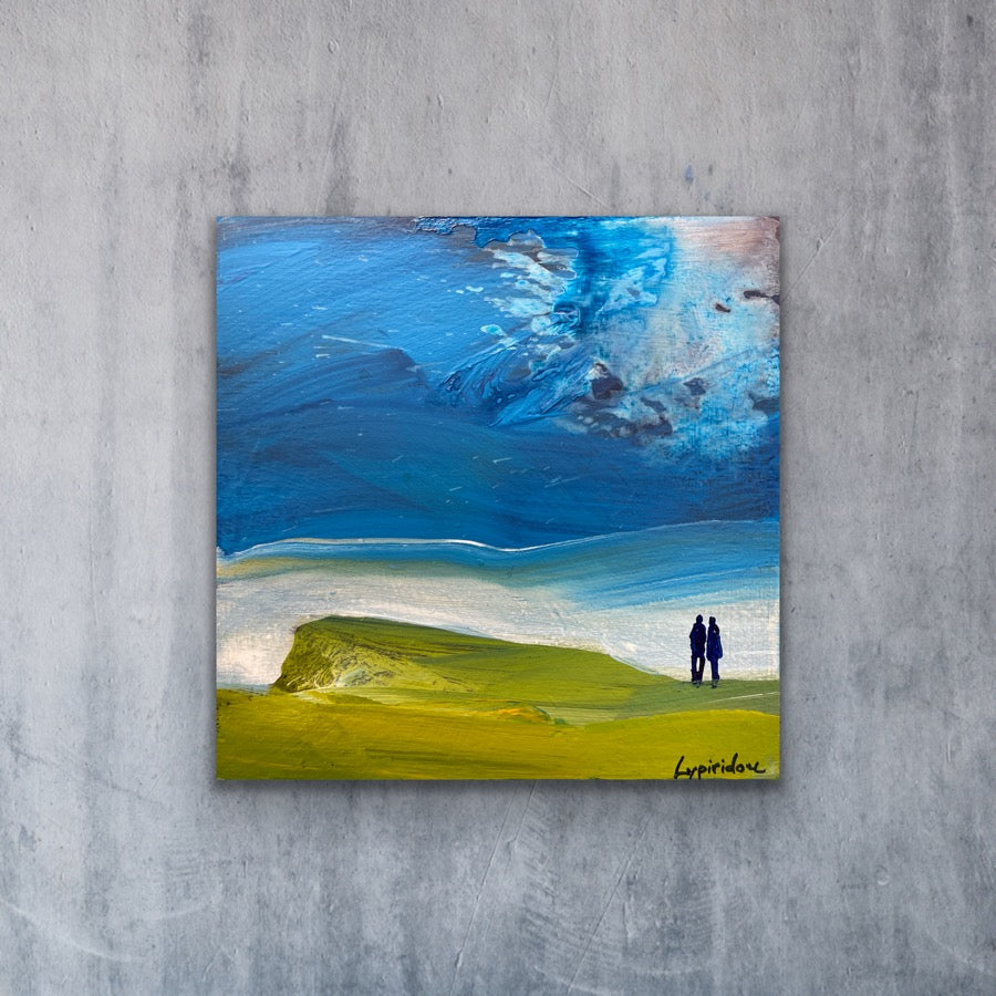Summer Intensity #5 <br>15x15x3 cm<br>6”x6”x1.2"